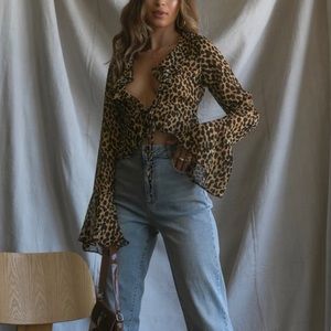 Tavia Leopard Top